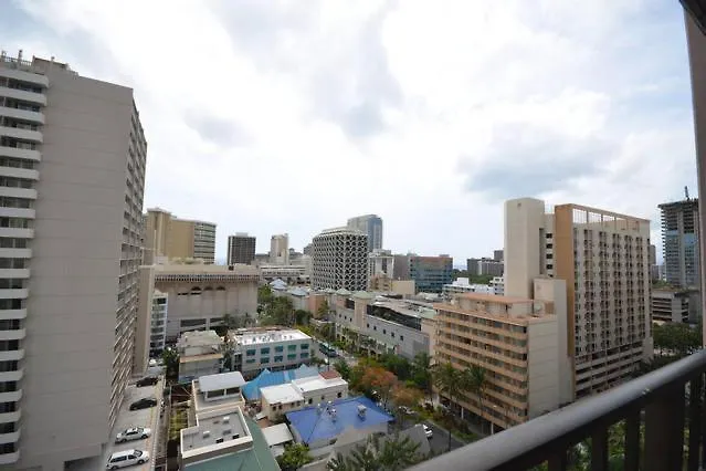 Royal Kuhio 1309 With King Bed, Free Parking/Wifi, Mins To Beach! Honolulu 0*,