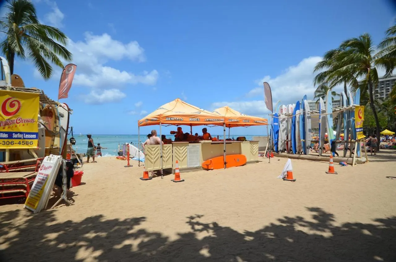 Apartmán Royal Kuhio 1309 With King Bed, Free Parking/Wifi, Mins To Beach! Honolulu USA