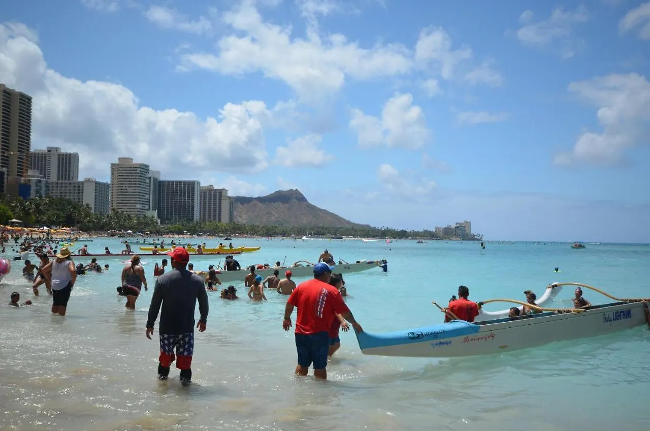 Royal Kuhio 1309 With King Bed, Free Parking/Wifi, Mins To Beach! Honolulu 0*,
